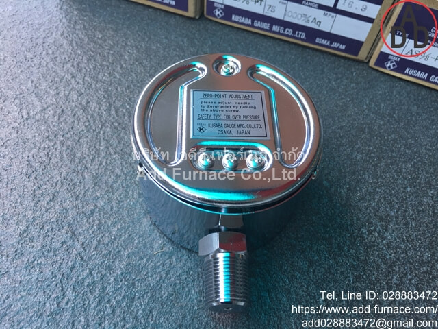 1000mmAq Kusaba Pressure Gauge(10)